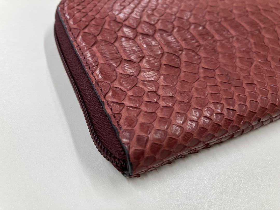 美品！ATAO リモ　パイソン柄長財布♪