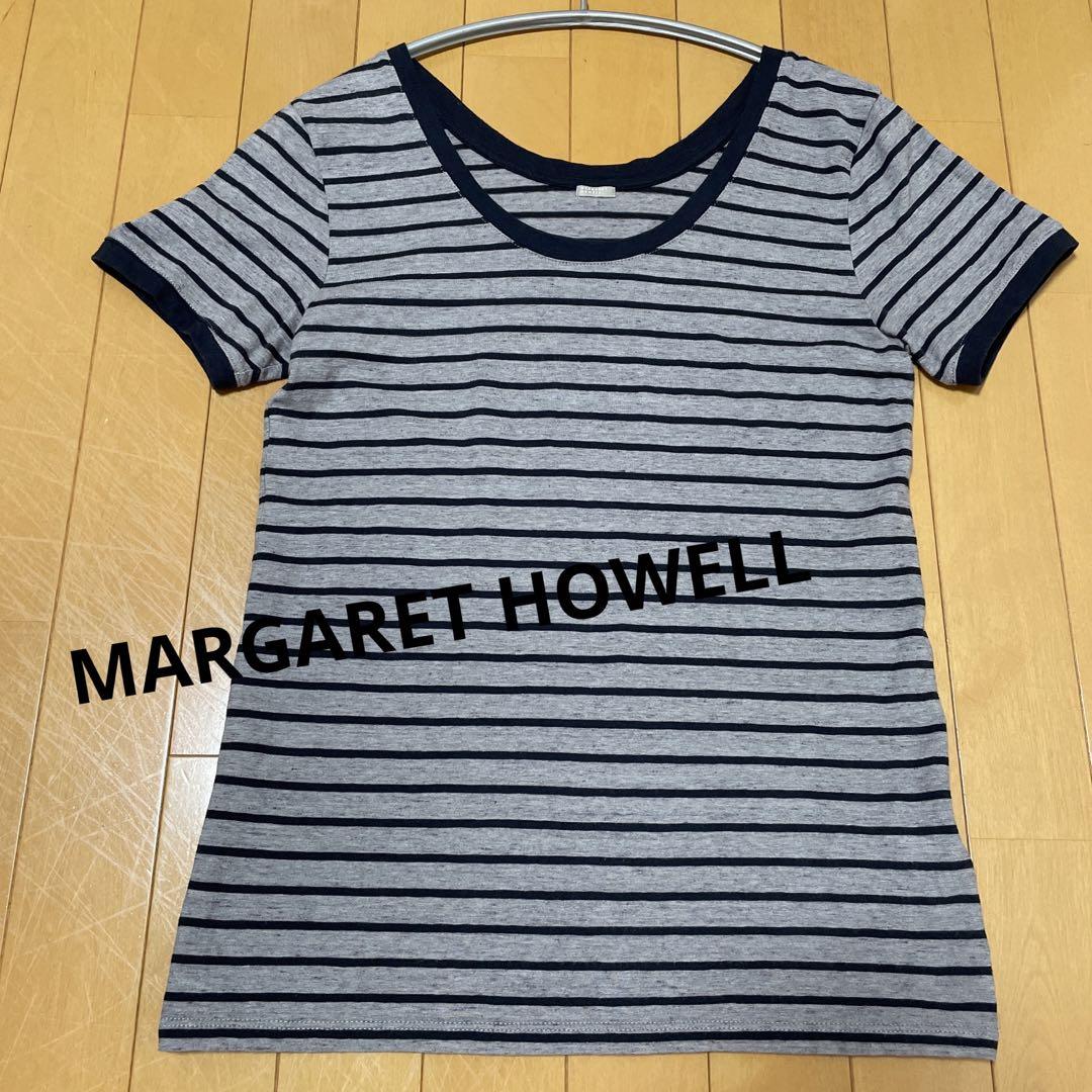MARGARET HOWELL STRIPE COTTON JERSEY