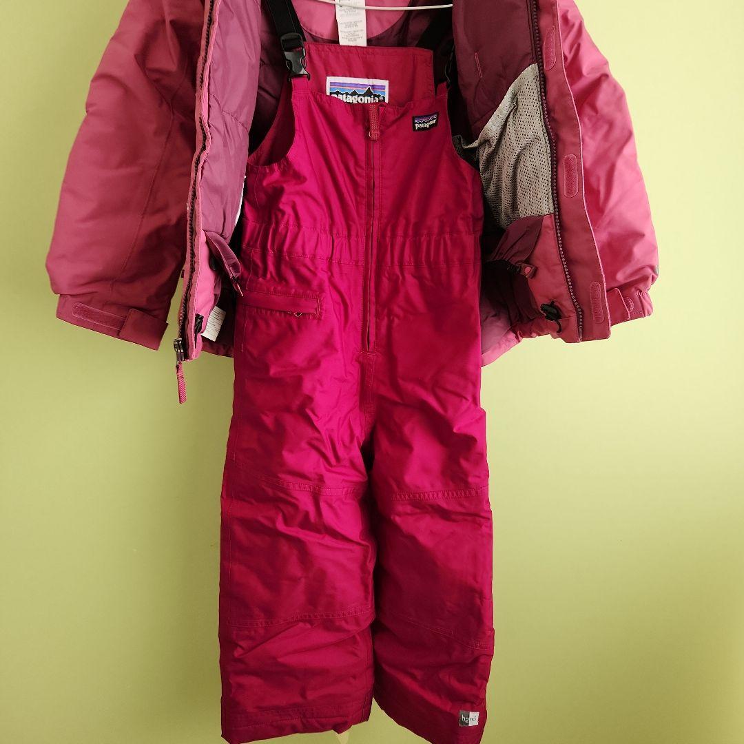 ちゃー様専用patagonia 子ども用スキーウェア ピンク5T