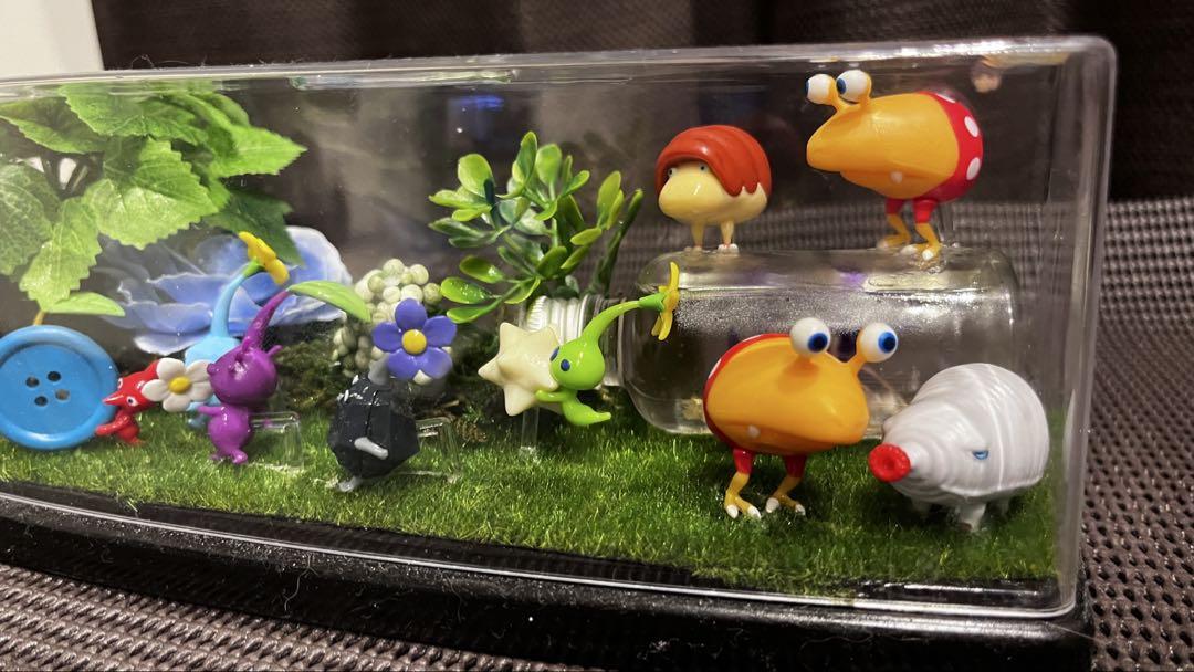 ピクミン フィギュアセット プラスチック水槽