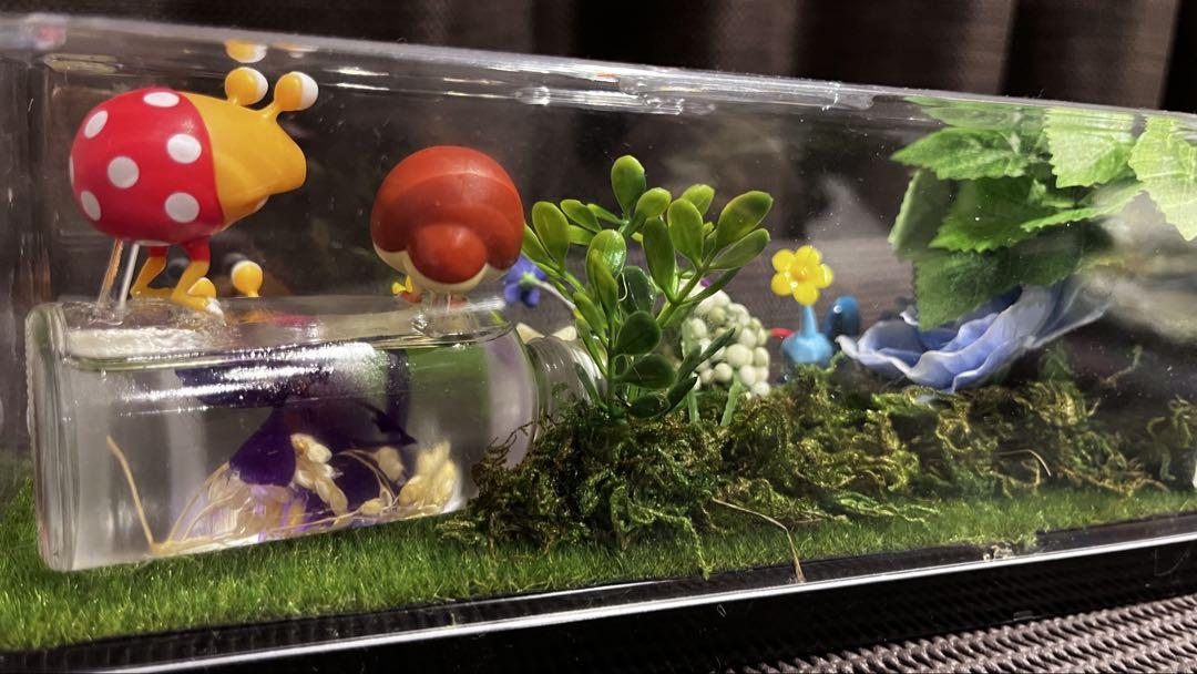 ピクミン フィギュアセット プラスチック水槽