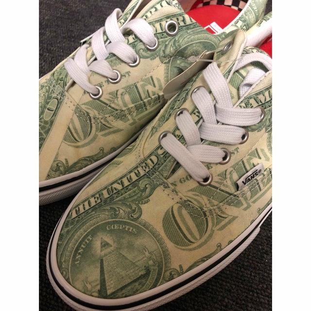 ○新品 Supreme × Vans Doller Era Greenスニーカー