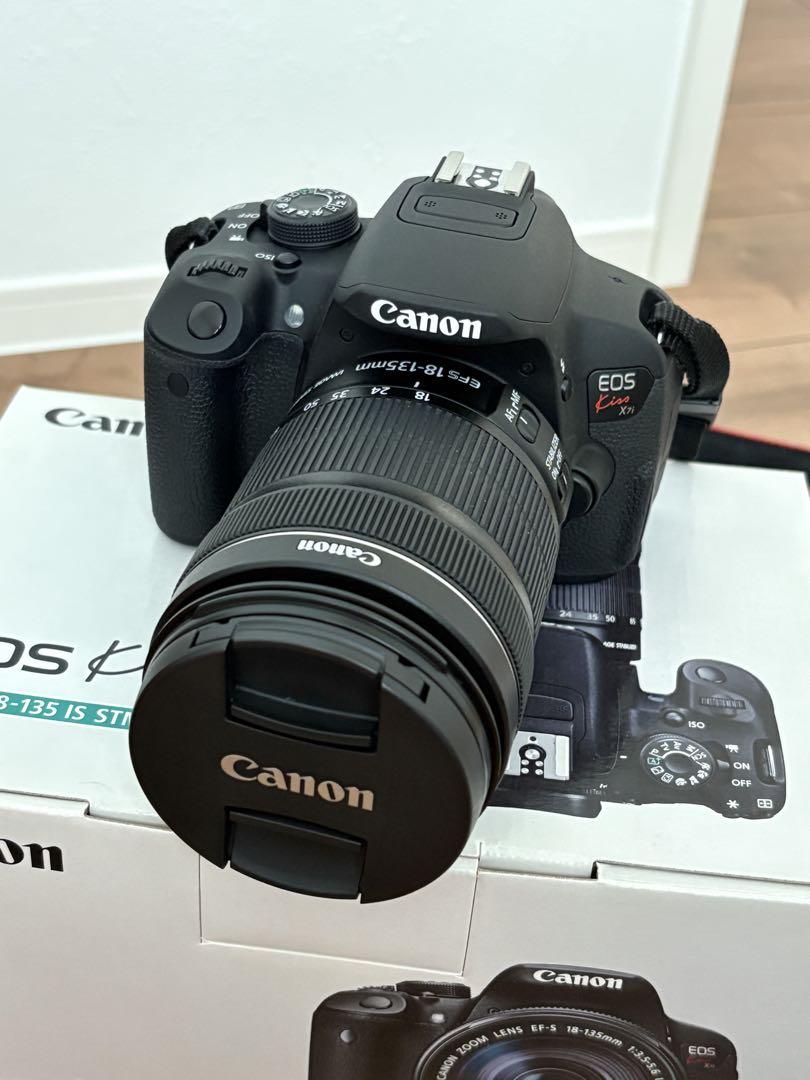 【中古品】Canon　kiss　X7i　高画質　標準　レンズ　ズーム