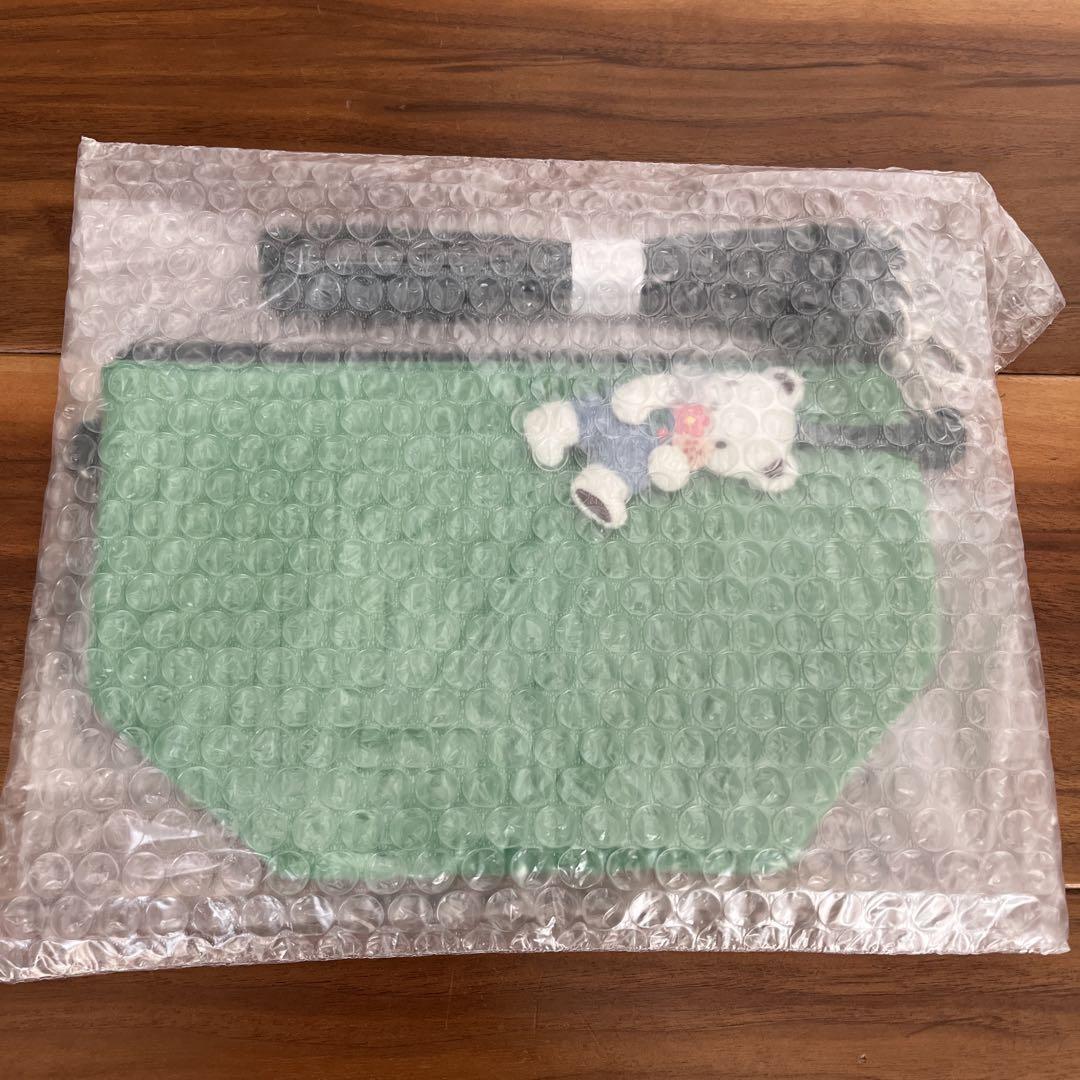 バーバリーキッズ くまさんの耳当て キッズファッション小物