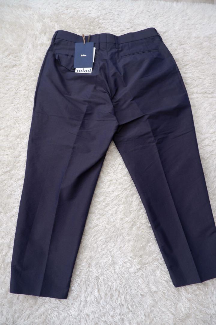 kolor ネイビー スラックス 225SCM-P09108
