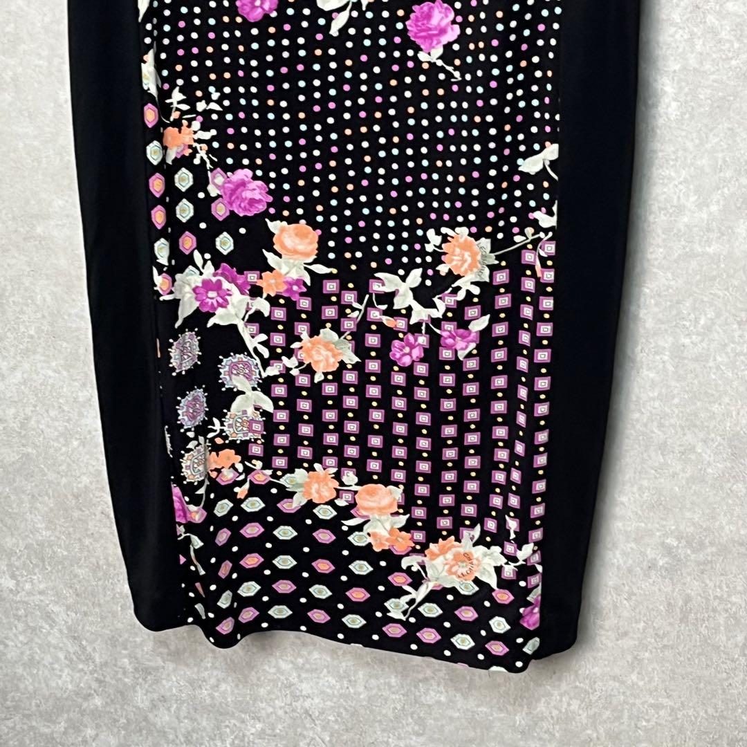 美品】レオナール LEONARD ワンピース 花柄 カンカン - メルカリ