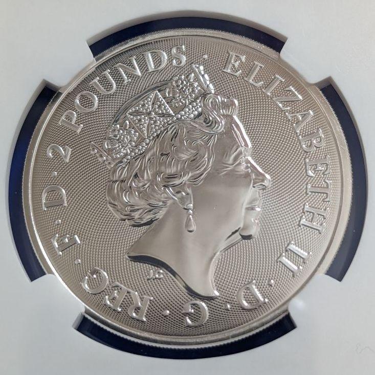国産超歓迎 イギリス 2ポンド銀貨 デヴィッド ボウイ 2021年 WkpUH-m66773022800 お買い得2022