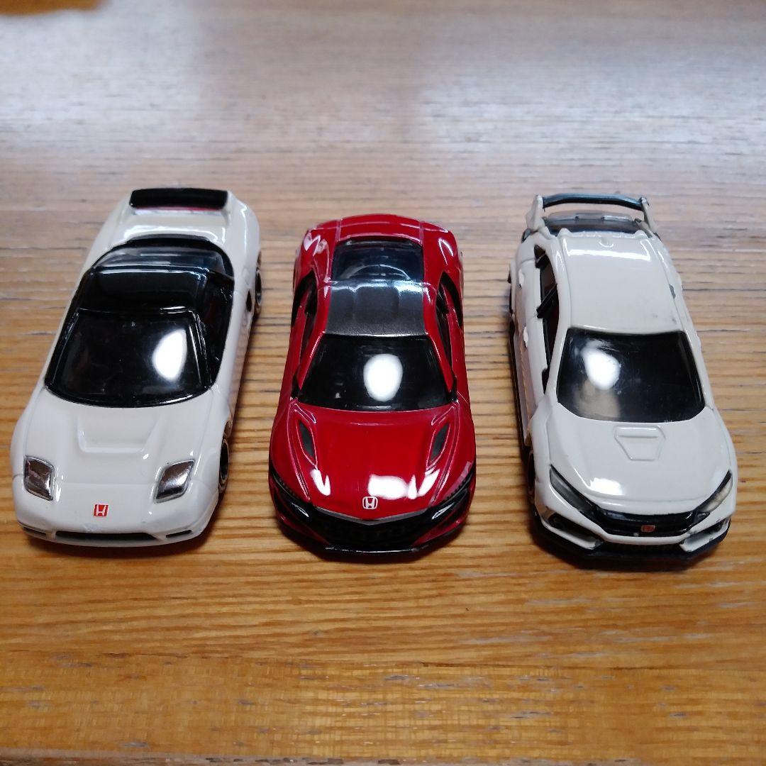 トミカ ホンダシビックTYPE R 3台セット くだい