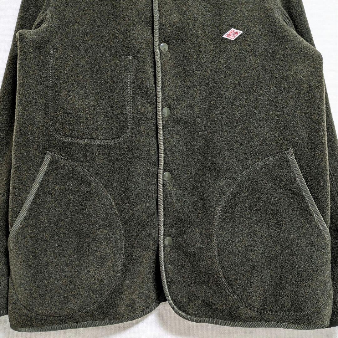DANTON × BEAMS ／別注 フリースジャケット　OLIVE　38サイズ