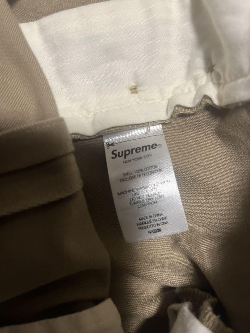 大きめ Supreme 18SS Pant Pin Up Chino Pant