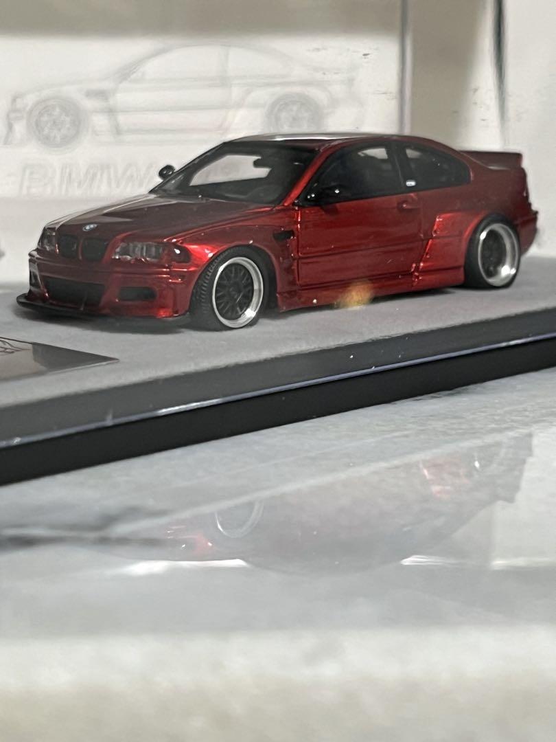 QIDIAN MODEL ワイドボディー BMW M3 E46（レッド）299台
