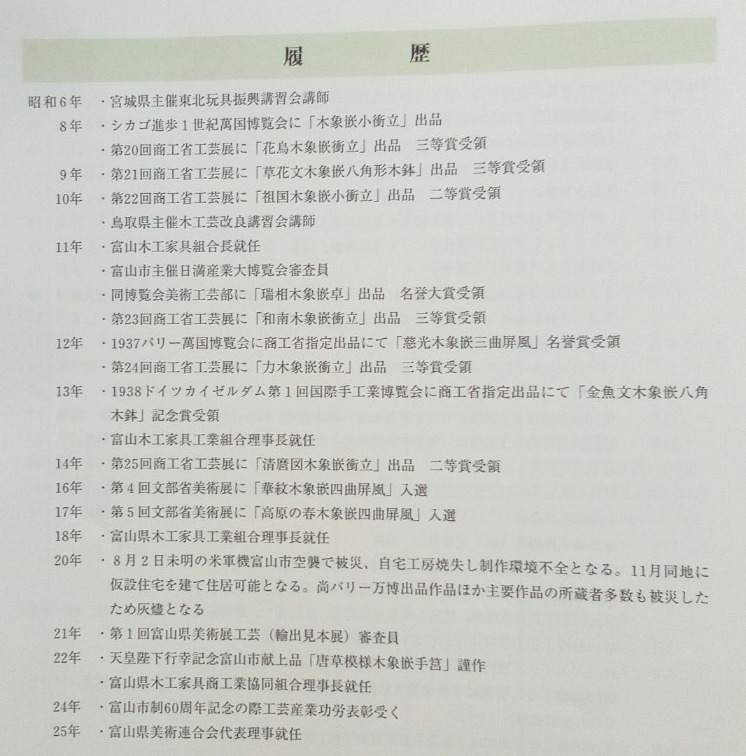 中島杢堂の木象嵌作品集: 生誕115年記念 - メルカリ
