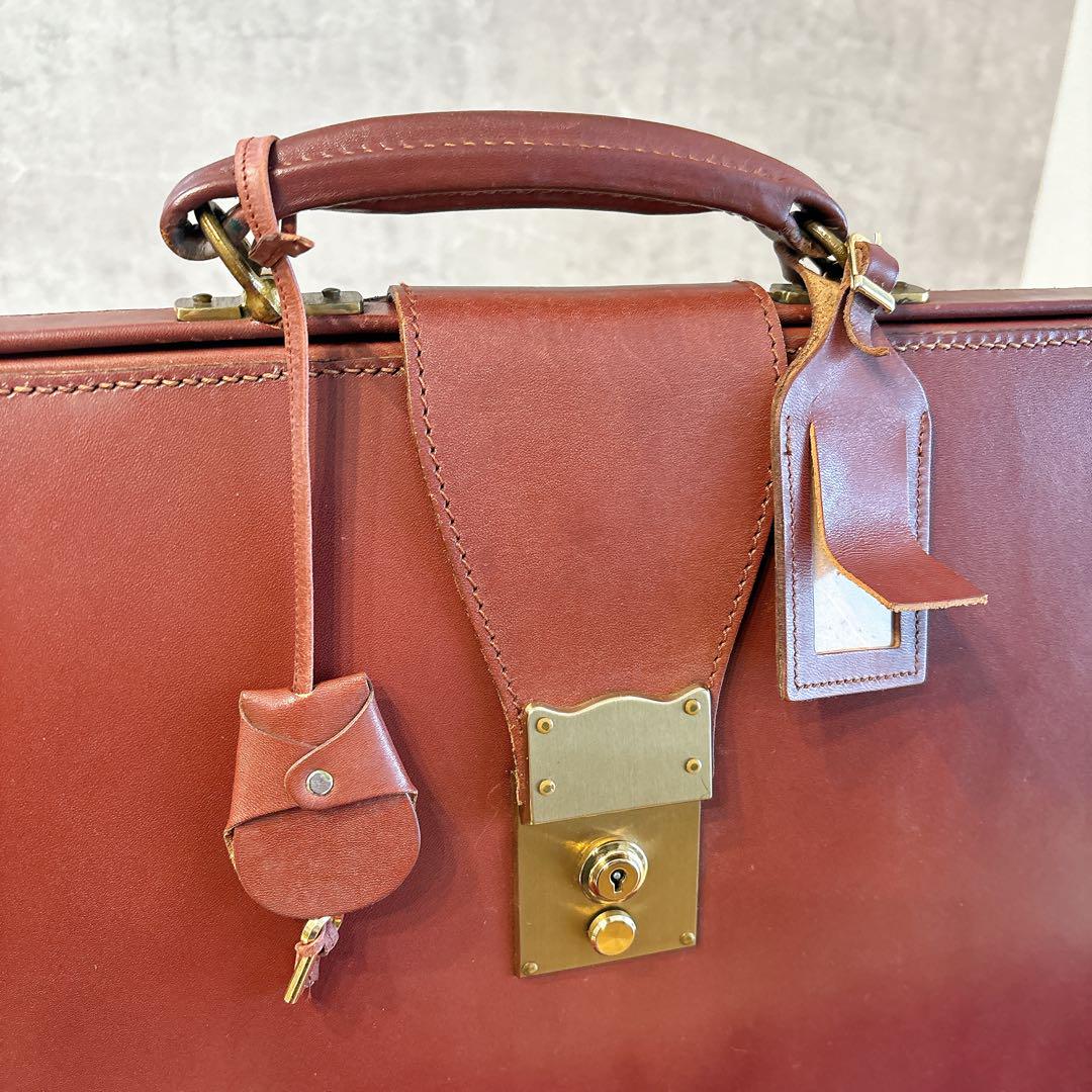 美品 スウェインアドニーブリッグ　ダレスバッグ　ブラウン　ビジネス