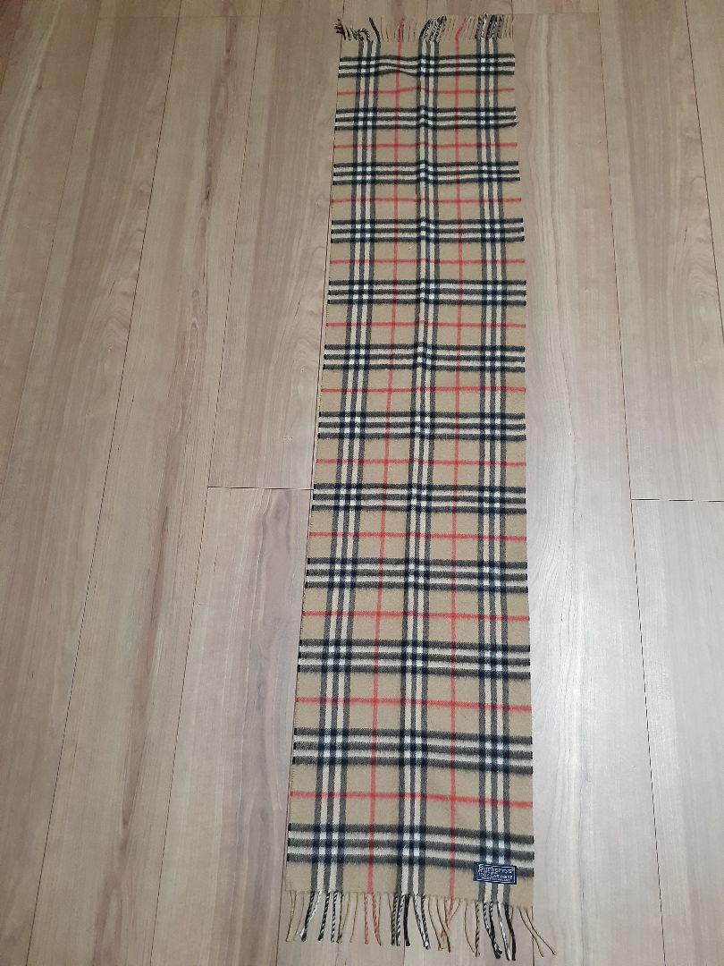 BURBERRY バーバリー　カシミヤ100％ノバチェックマフラー