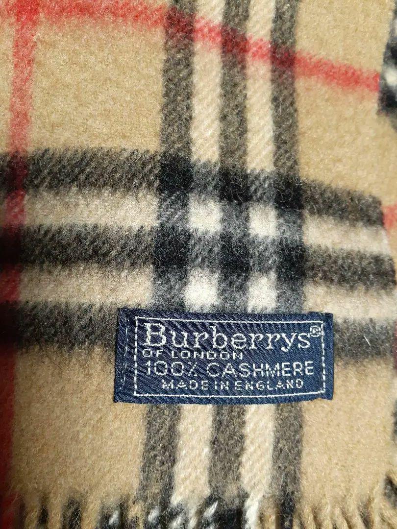 BURBERRY バーバリー　カシミヤ100％ノバチェックマフラー
