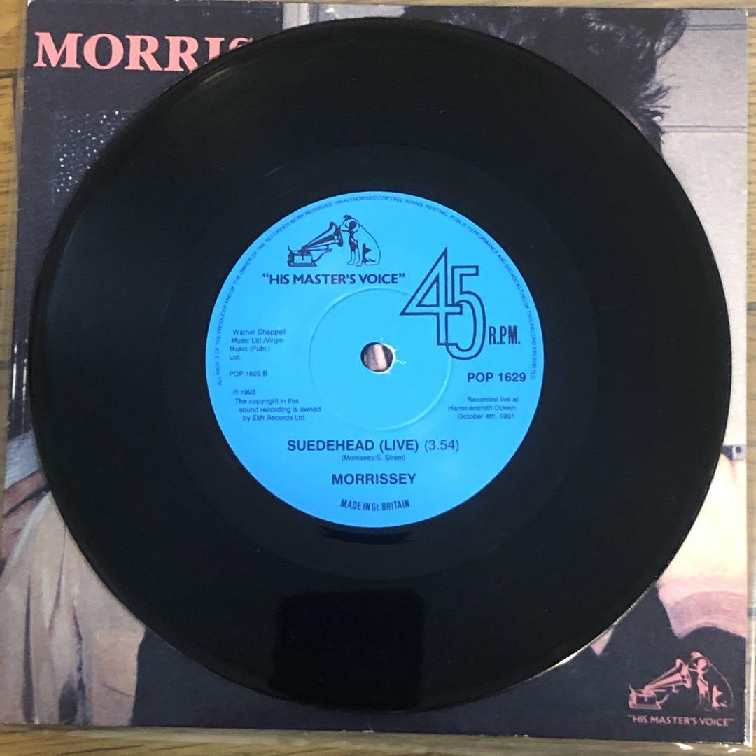 【UK盤 ７inch】MORRISSEY / We hate it when