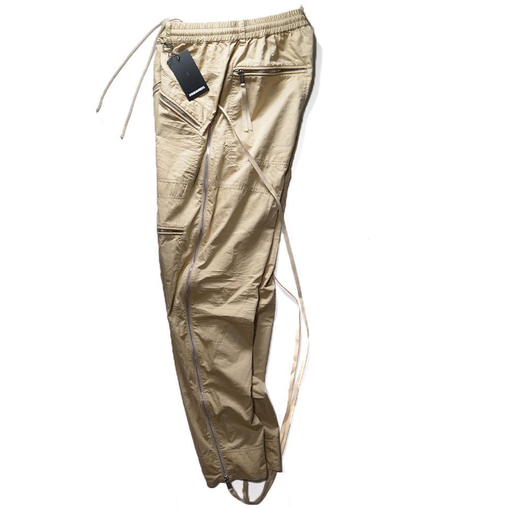DSQUARED2 ディースクエアード ジップ カーゴ パンツ 新品17.4万 DSQUARED2 ディースクエアード パラシュートジップ