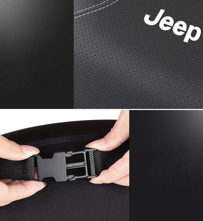 超激得 Jeepジープ専用高品質自動車ヘッドレスト腰枕 ヘッドレスト2個 腰当2個 Tt7RY-m66785196700 限定SALE安い
