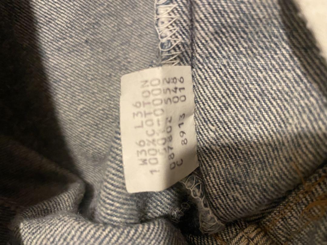 80s Levi's 501xx W36 L36 マチマル