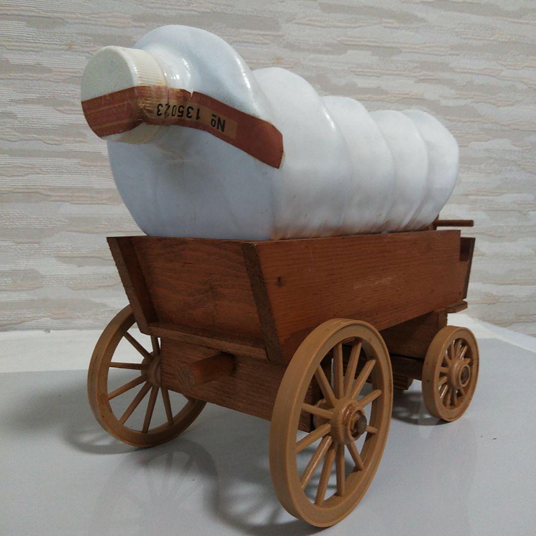 ビーム100MONTHS 未開栓 kU38P-m66793525756 オールド幌馬車陶器ボトル 正規品格安