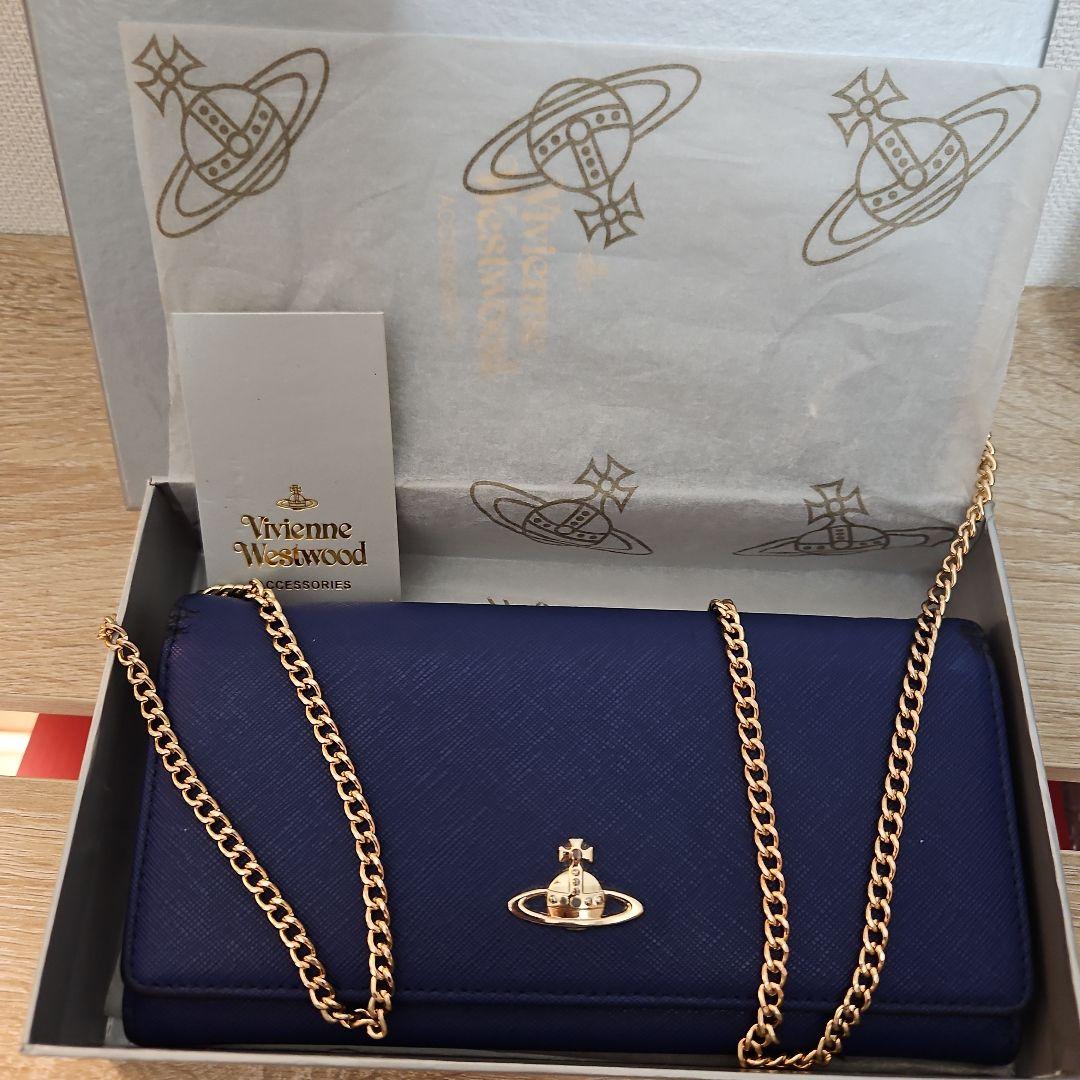 美品★Vivian Westwood ★チェーンウォレット