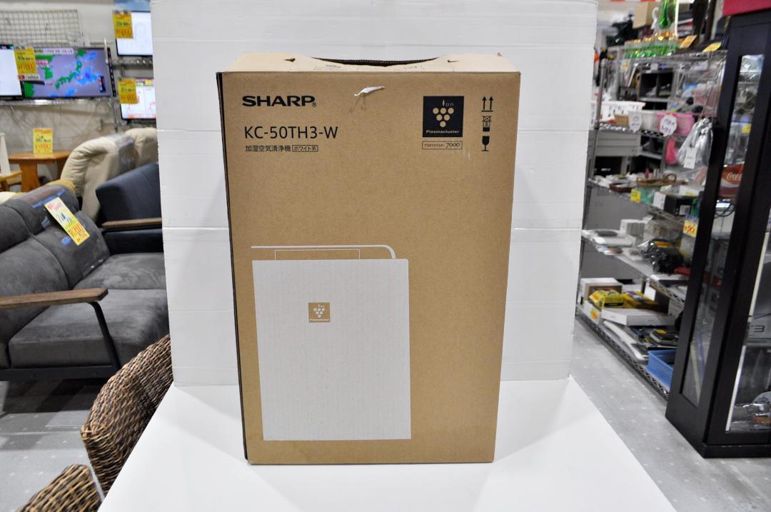 【未使用品】SHARP 加湿空気清浄機 KC-50TH3-W 2020年製