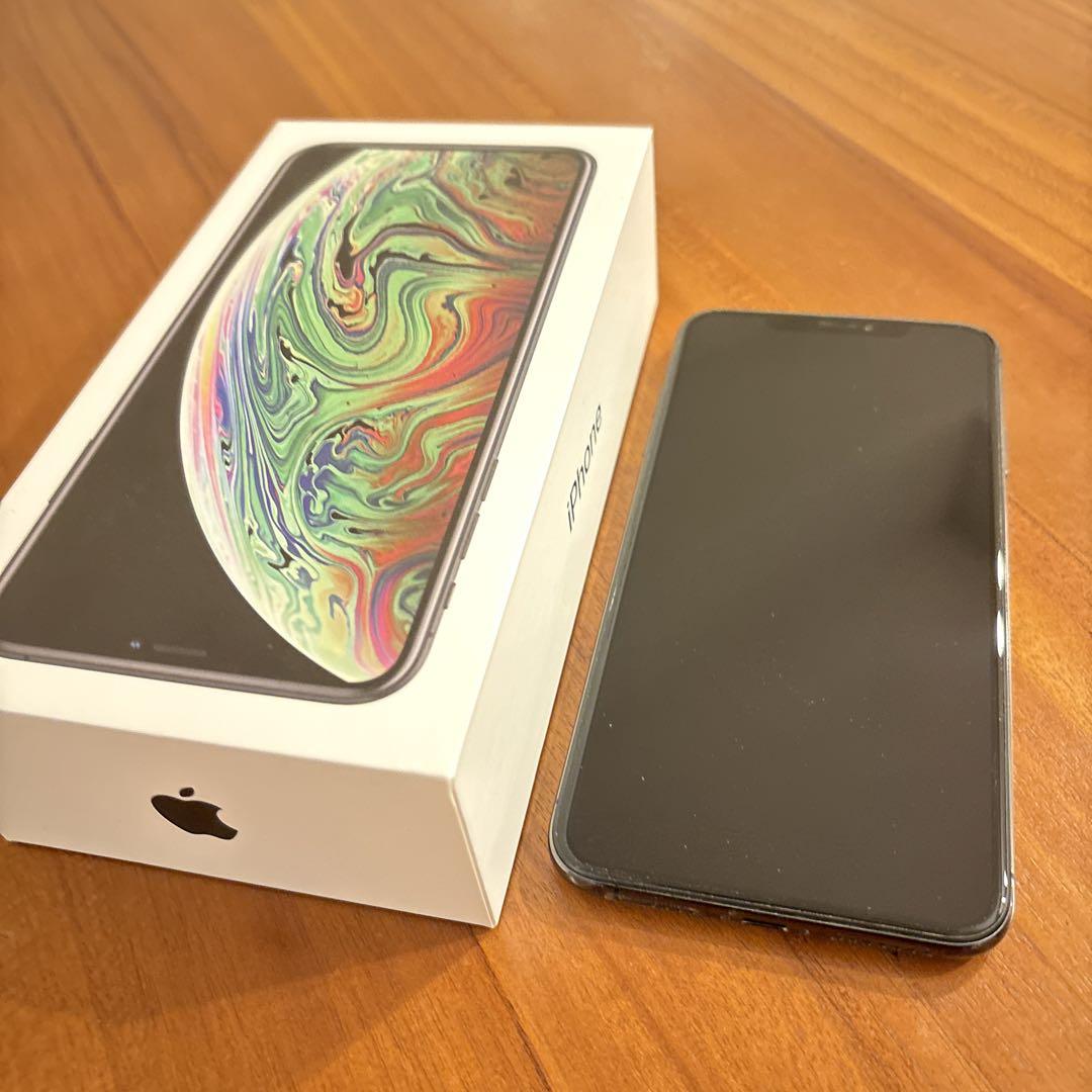 SIMロック解除しておりませんiPhone Xs Max Space Gray 256 GB au