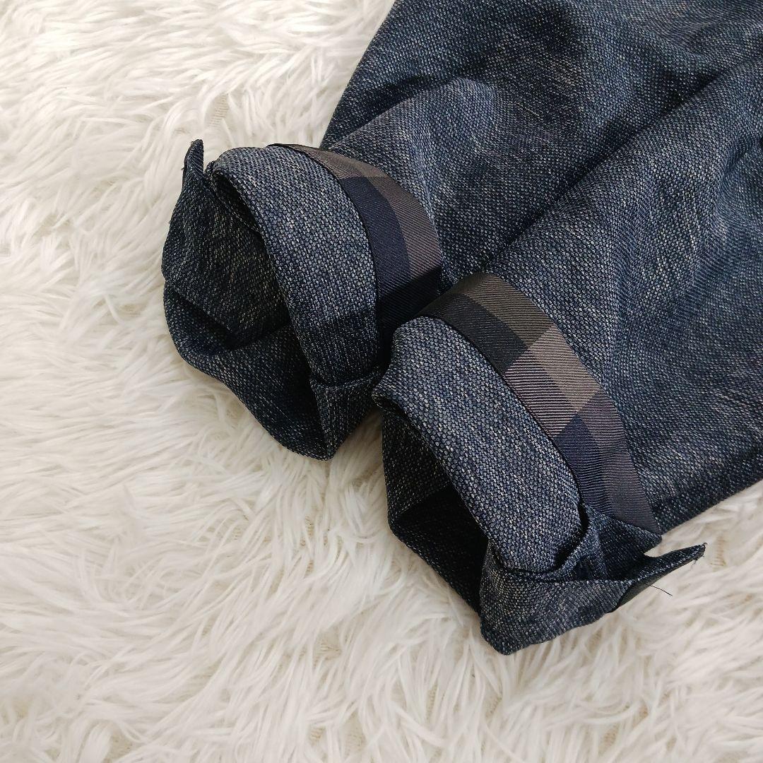 ✨極美品✨ブラックレーベル　シャドーCBチェックカラミジャケット　ネイビー　M
