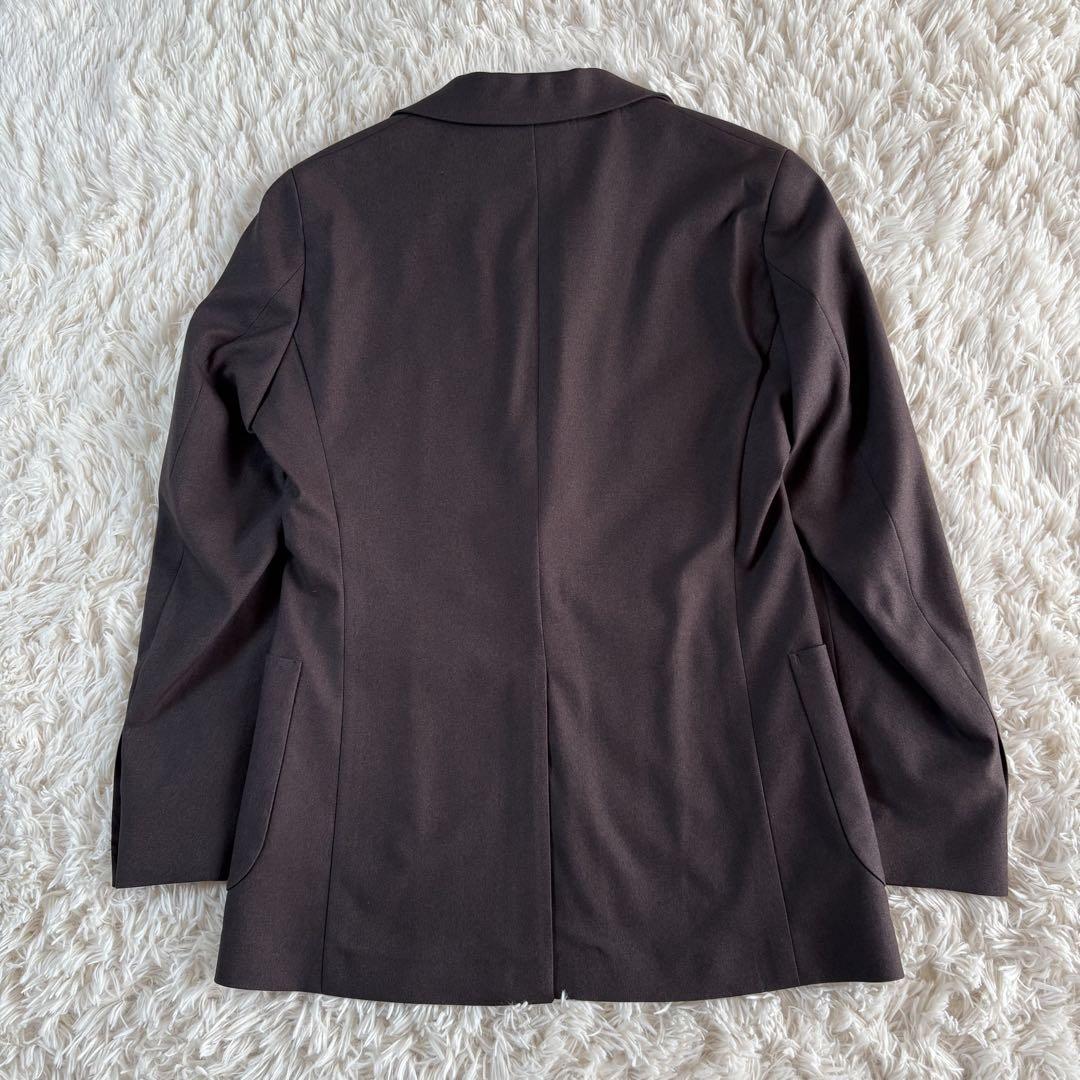 美品 FABRIC TOKYO ストレッチスーツ ウォッシャブル ブラウン系S