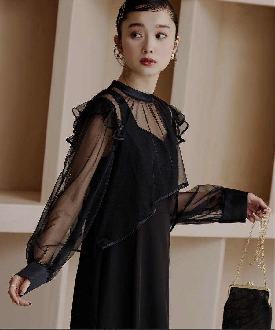 RUIRUE BOUTIQUE ２WAYショート丈ブラウス付きマーメイド