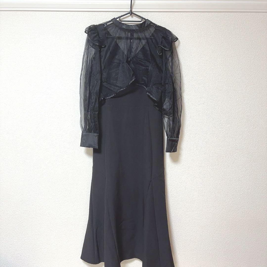 RUIRUE BOUTIQUE ２WAYショート丈ブラウス付きマーメイド