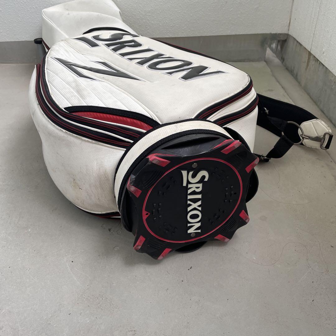 Srixon ゴルフキャディバッグ 白
