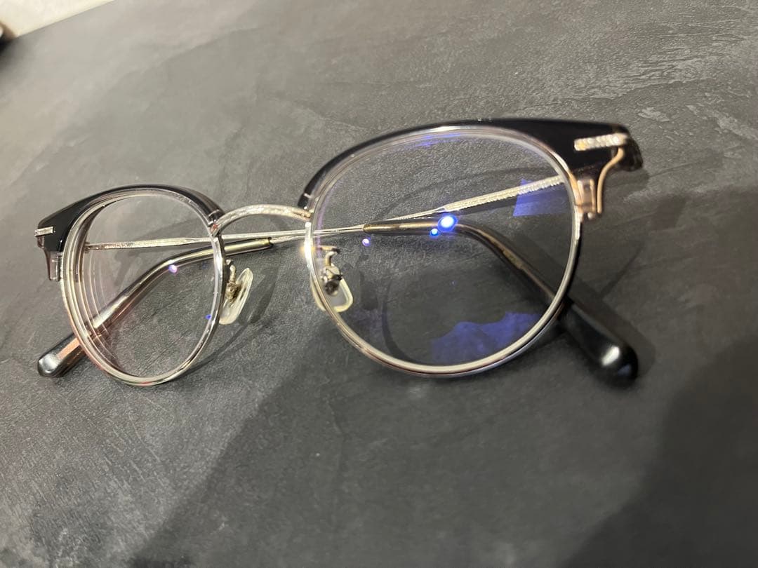 ヴィンテージスタイル ブラック/クリア　Zoff ユナイテッドアローズコラボ