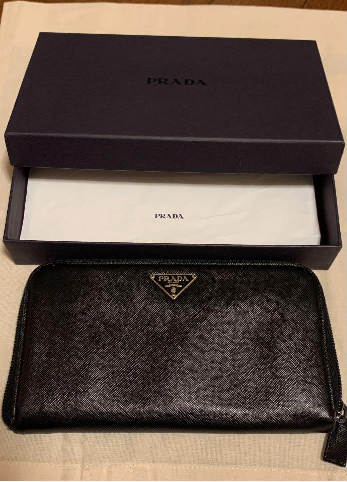 PRADA プラダ 長財布 ラウンドファスナー PRADA プラダ 長財布 ラウンドファスナー