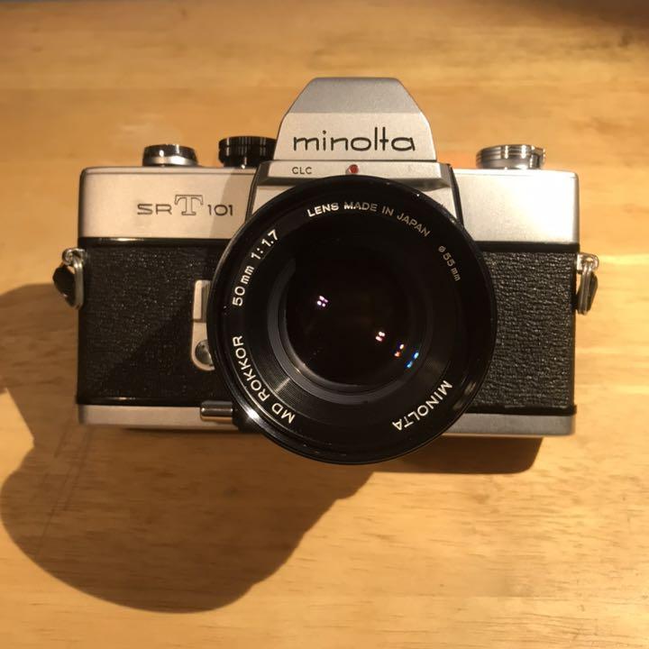 Minolta SRT 101 ＋ MD Rokkor 50mm F1.7