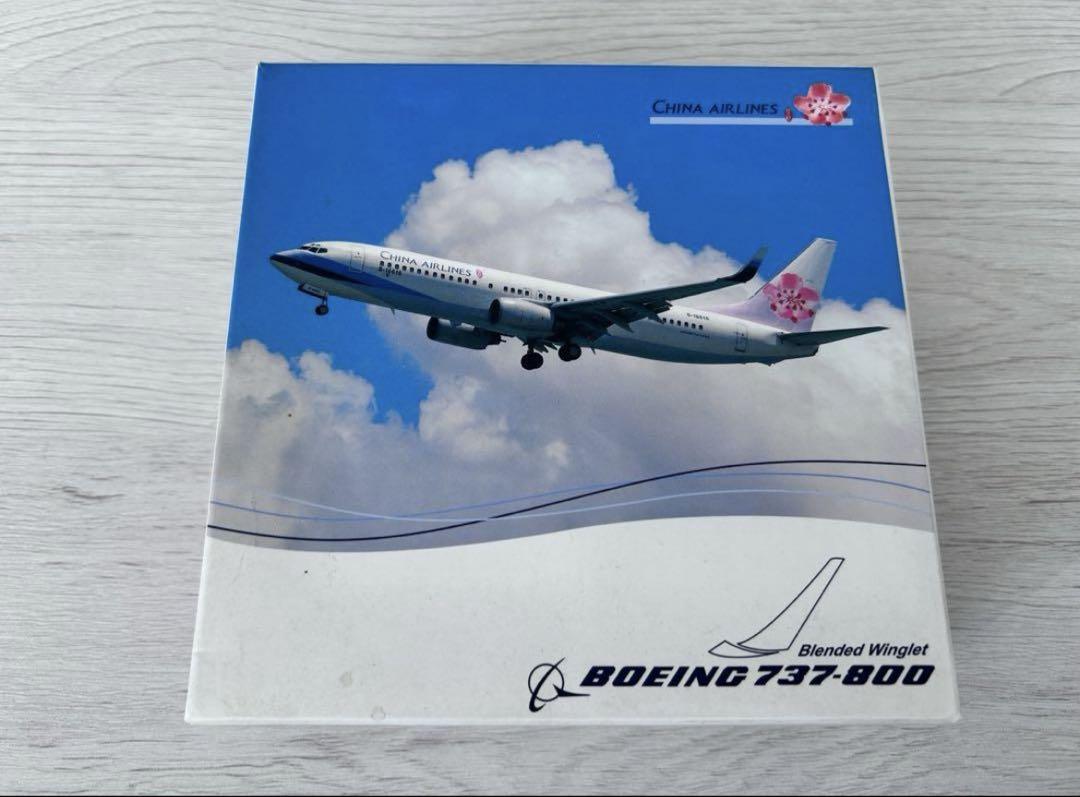 限定品　中華航空 ChinaAirlines　B737-800 1/400