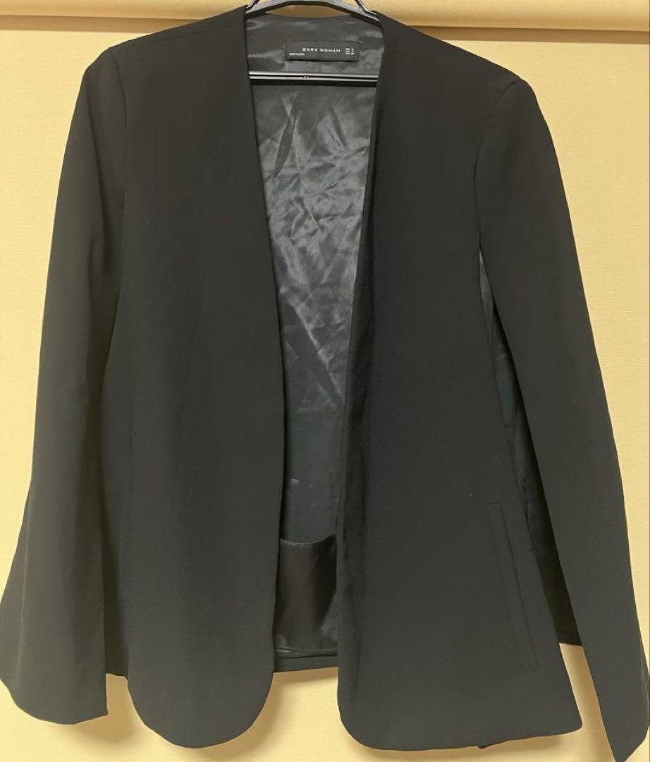 ZARA ザラ ケープジャケット ブラックMサイズ