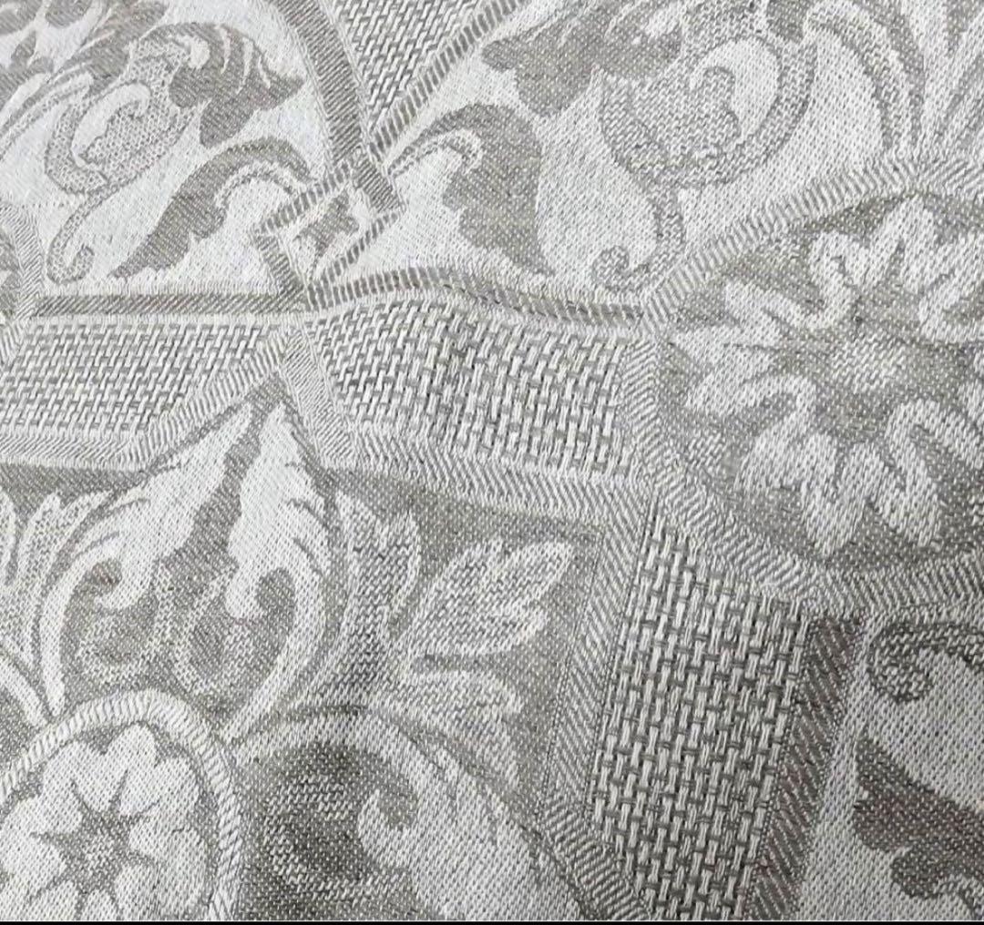 誕生日プレゼント ダマスク織リネンテーブルクロス250cm x 150cm その他