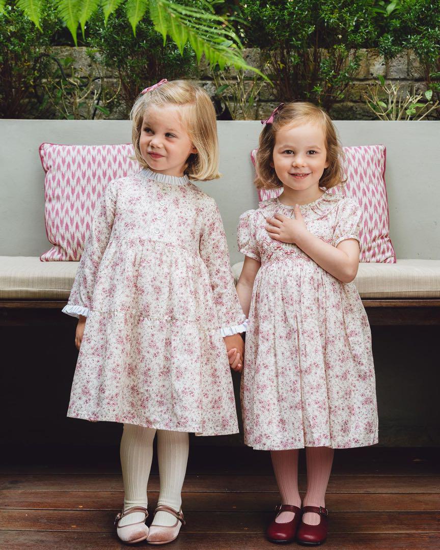 【美品】アマイアキッズ　Ari Dress Roses Floral 6y