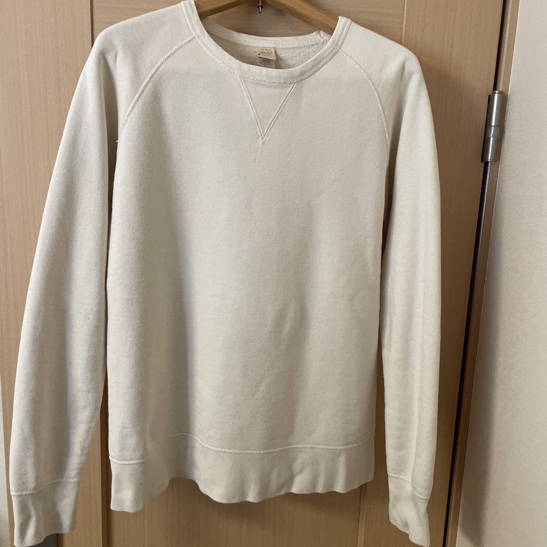 バーンズ　吊り編みスウェット　L