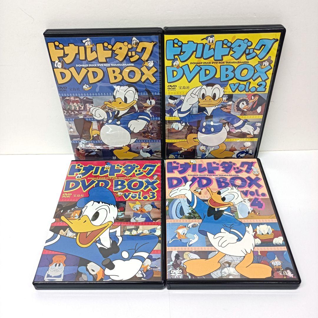 ドナルドダック DVD BOX vol.1～4 4点セット - メルカリ