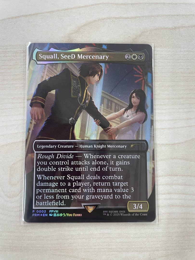 SEEDの傭兵、スコール　ショーダウンプロモ SeeDの傭兵、スコール MTGショーダウンプロモ英語foil - メルカリ