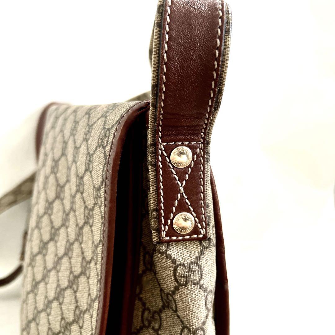 美品★GUCCI メッセンジャーバッグ GGスプリーム ショルダーバッグ