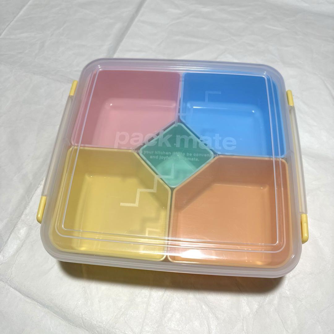 packmate お弁当箱2.5ℓ 運動会 キャンプ お節料理 ピクニック
