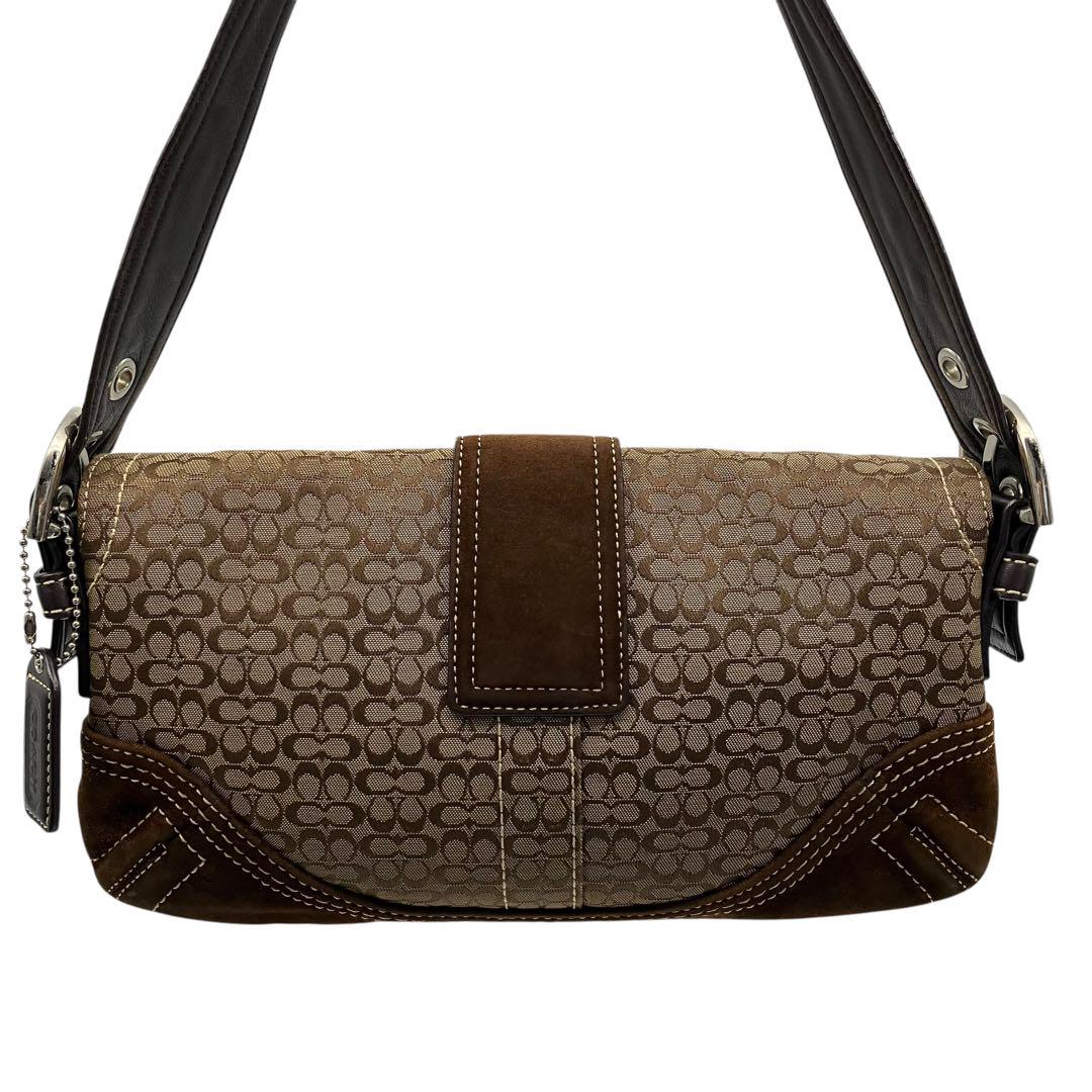 新品同様 希少色✨COACH ミニシグネチャー ウール アクセサリー