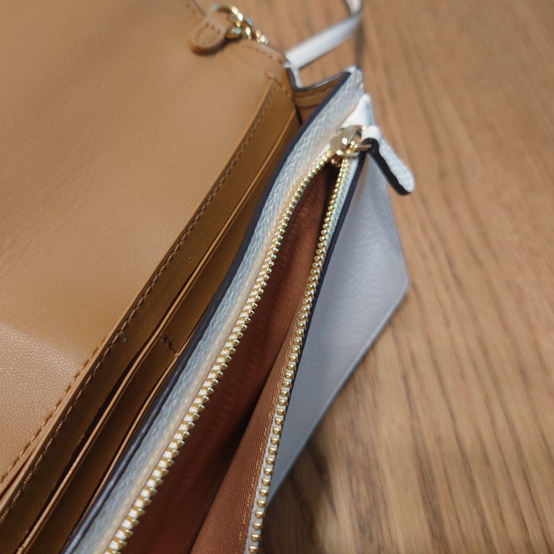 COACH レザーミニショルダーバッグ　ウォレットショルダー