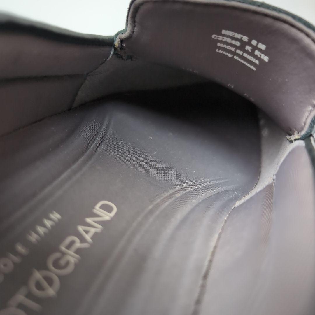 美品　COLE HAAN コールハーン　モトグランド　スリッポン　デッキシューズ