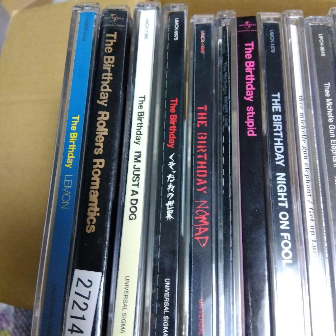 ミッシェル、The Birthday チバユウスケ まとめ売りジャンク扱い