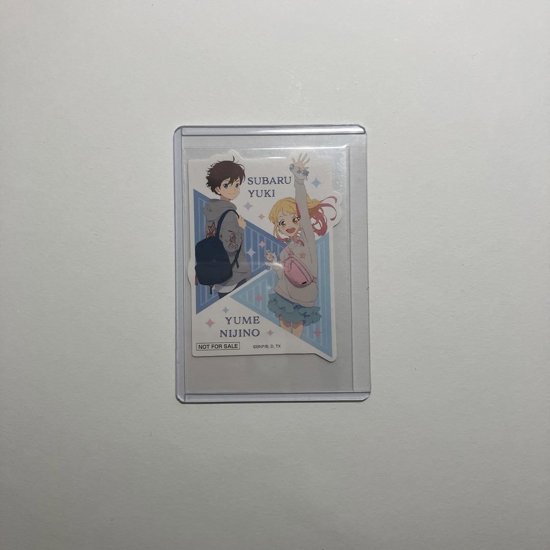 アイカツスターズ 虹野ゆめ 結城すばる アクリルスタンド アクリルキーホルダー