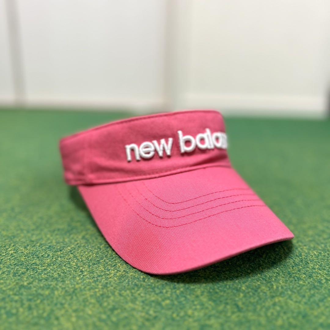 NEW BALANCE GOLF レディース ポロシャツ(M)&バイザーSET